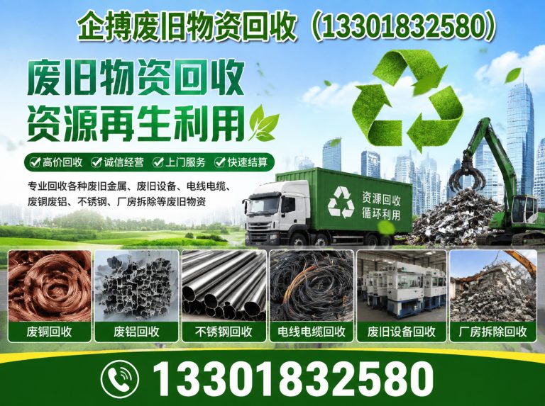 浦东新区上海废旧金属回收展示图